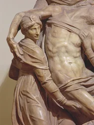 Pietà de Florence (détail)